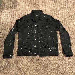 Men’s Black Denim Jacket